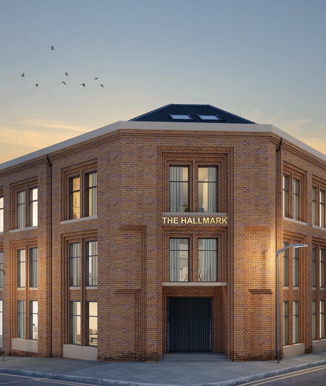 Luxury New build The Hallmark, located in Birmingham. Situated in the centre of a booming West Midlands City, The Hallmark gives residents easy access to a growing City accompanied by our prestigious Platinum Specification.